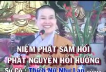 Niệm Phật, Sám Hối, Phát Nguyện, Hồi Hướng – Thích Nữ Như Lan niem phat sam hoi phat nguyen ho