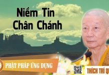 Niềm Tin Chân Chánh – Thích Trí Quảng niem tin chan chanh thich tri qu