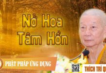 Nở Hoa Tâm Hồn – Thích Trí Quảng no hoa tam hon thich tri quang