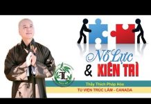 Nỗ Lực Và Kiên Trì – Thích Pháp Hòa no luc va kien tri thich phap ho