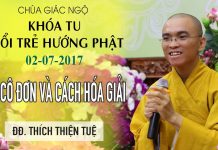Nỗi Cô Đơn Và Cách Hóa Giải – Thích Thiện Tuệ noi co don va cach hoa giai thic