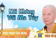 Nói Không Với Ma Túy – Thích Trí Quảng noi khong voi ma tuy thich tri q
