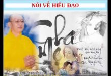 Nói Về Hiếu Đạo – Thích Giác Hóa noi ve hieu dao thich giac hoa