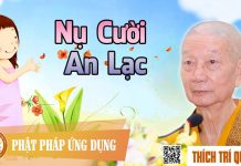 Nụ Cười An Lạc – Thích Trí Quảng nu cuoi an lac thich tri quang