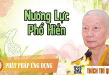 Nương Lực Phổ Hiền – Thích Trí Quảng nuong luc pho hien thich tri qua