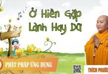 Ở Hiền Gặp Lành Hay Dữ – Thích Phước Tiến o hien gap lanh hay du thich phu