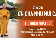 Ơn Cha Như Núi Cả – Thích Nhật Từ on cha nhu nui ca thich nhat tu