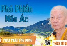 Phá Phiền Não Ác – Thích Trí Quảng pha phien nao ac thich tri quang