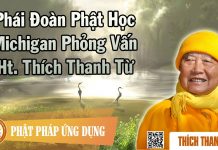 Phái Đoàn Phật Học Michigan Phỏng Vấn Thích Thanh Từ phai doan phat hoc michigan phon