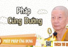 Pháp Cúng Dường – Thích Trí Quảng phap cung duong thich tri quang