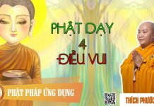 Phật Dạy Bốn Điều Vui – Thích Phước Tiến phat day bon dieu vui thich phuo