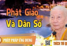 Phật Giáo Và Dân Số – Thích Trí Quảng phat giao va dan so thich tri qu