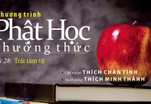 Phật Học Thường Thức Kỳ 28: Trải Tâm Từ – Thích Minh Thành phat hoc thuong thuc ky 28 trai