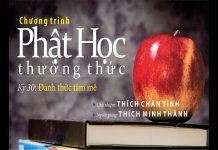 Phật Học Thường Thức Kỳ 30 – Thích Minh Thành phat hoc thuong thuc ky 30 thich
