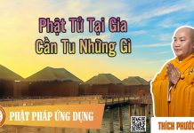 Phật Tử Tại Gia Cần Tu Những Gì – Thích Phước Tiến phat tu tai gia can tu nhung gi