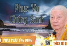 Phục Vụ Chúng Sanh – Thích Trí Quảng phuc vu chung sanh thich tri qua