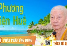 Phương Tiện Huệ – Thích Trí Quảng phuong tien hue thich tri quang