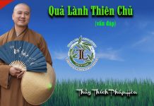 Quả Lành Thiên Chủ – Thích Pháp Hòa qua lanh thien chu thich phap ho