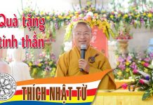 Quà tặng tinh thần – Thích Nhật Từ – 16/11/2004 qua tang tinh than thich nhat tu