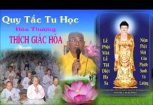 Quy Tắc Tu Học – Thích Giác Hóa quy tac tu hoc thich giac hoa