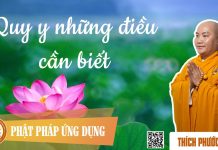 Quy Y – Những Điều Cần Biết (phụ đề tiếng Hoa) – Thích Phước Tiến quy y nhung dieu can biet phu de