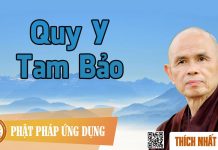 Quy Y Tam Bảo – Thích Nhất Hạnh quy y tam bao thich nhat hanh