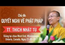 Quyết Nghi Về Phật Pháp – Thích Nhật Từ quyet nghi ve phat phap thich nh