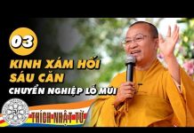 Sám hối sáu căn 03: Chuyển nghiệp lỗ mũi – Thích Nhật Từ sam hoi sau can 03 chuyen nghiep