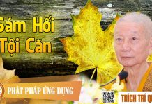 Sám Hối Tội Căn – Thích Trí Quảng sam hoi toi can thich tri quang