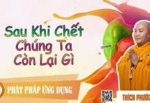 Sau Khi Chết Chúng Ta Còn Lại Gì – Thích Phước Tiến sau khi chet chung ta con lai gi 1