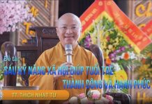 Sáu Kỹ Năng Xã Hội Giúp Tuổi Trẻ Thành Công Và Hạnh Phúc – Thích Nhật Từ sau ky nang xa hoi giup tuoi tre