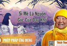 Si Mê Là Nguồn Gốc Của Khổ Đau – Thích Thanh Từ si me la nguon goc cua kho dau t