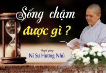 Sống Chậm Được Gì – Thích Nữ Hương Nhũ song cham duoc gi thich nu huong