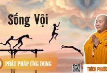 Sống Vội (KT66) – Thích Phước Tiến song voi kt66 thich phuoc tien