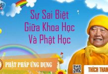 Sự Sai Biệt Giữa Khoa Học Và Phật Học – Thích Thanh Từ su sai biet giua khoa hoc va pha