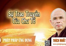 Sự Trao Truyền Của Chư Tổ – Thích Nhất Hạnh su trao truyen cua chu to thich