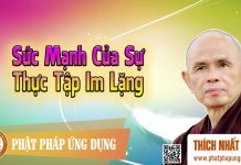 Sức Mạnh Của Sự Thực Tập Im Lặng – Thích Nhất Hạnh suc manh cua su thuc tap im lang