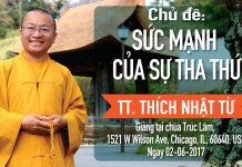 Sức Mạnh Của Tha Thứ – Thích Nhật Từ suc manh cua tha thu thich nhat