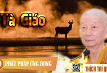 Tà Giáo – Thích Trí Quảng ta giao thich tri quang