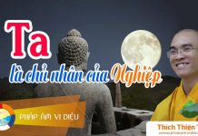 Ta Là Chủ Nhân Của Nghiệp – Thích Thiện Tuệ ta la chu nhan cua nghiep thich
