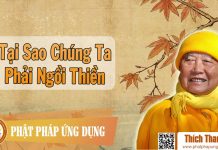 Tại Sao Chúng Ta Phải Ngồi Thiền – Thích Thanh Từ tai sao chung ta phai ngoi thien