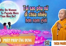 Tại Sao Nữ Đi Chùa Nhiều hơn Nam (Why Do Women Go To Pagoda More Than Men Do?) tai sao nu di chua nhieu hon nam