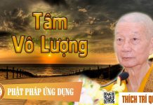 Tâm Vô Lượng – Thích Trí Quảng tam vo luong thich tri quang