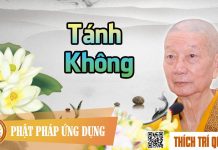 Tánh Không – Thích Trí Quảng tanh khong thich tri quang