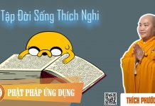 Tập Đời Sống Thích Nghi – Thích Phước Tiến tap doi song thich nghi thich ph