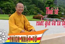 Thái tử xuất gia và tu tập – Thích Nhật Từ – 02/2004 thai tu xuat gia va tu tap thich