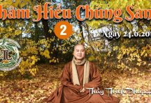 Thâm Hiểu Chúng Sanh Phần 2 – Thích Pháp Hòa tham hieu chung sanh phan 2 thic