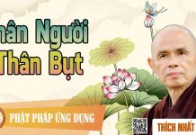 Thân Người Thân Bụt – Thích Nhất Hạnh than nguoi than but thich nhat h