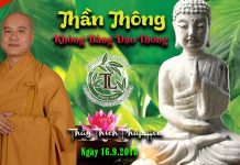 Thần Thông Không Bằng Đạo Thông – Thích Pháp Hòa than thong khong bang dao thong