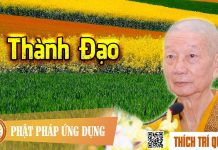 Thành Đạo – Thích Trí Quảng thanh dao thich tri quang
